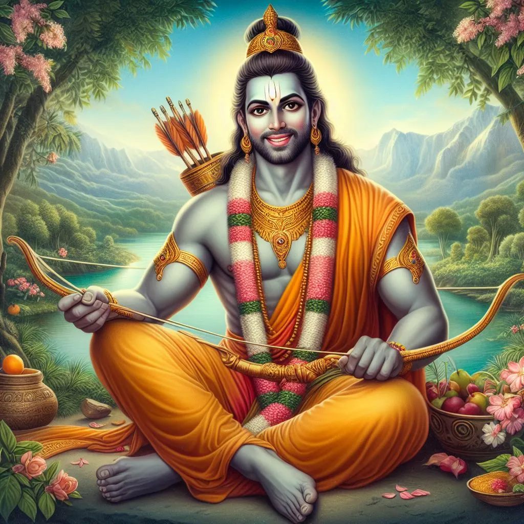 ai generated images of shri ram download