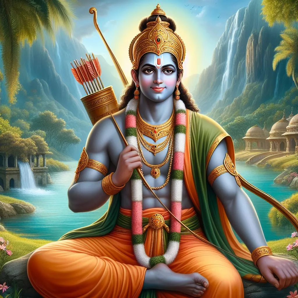 ai generated images of shri ram download