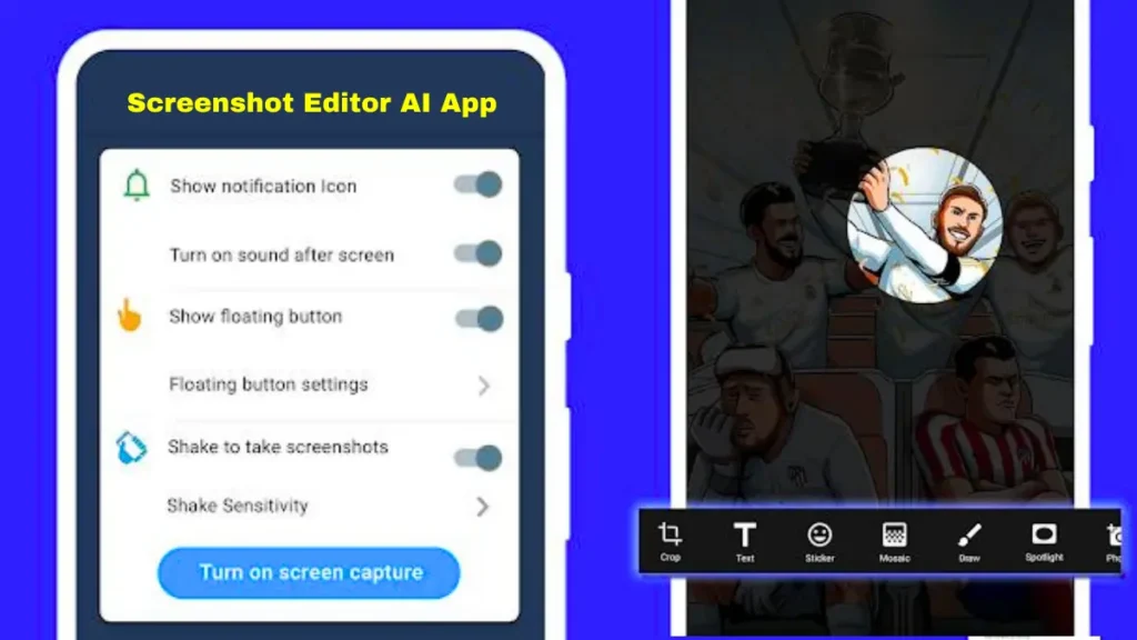 Screenshot Editor AI App