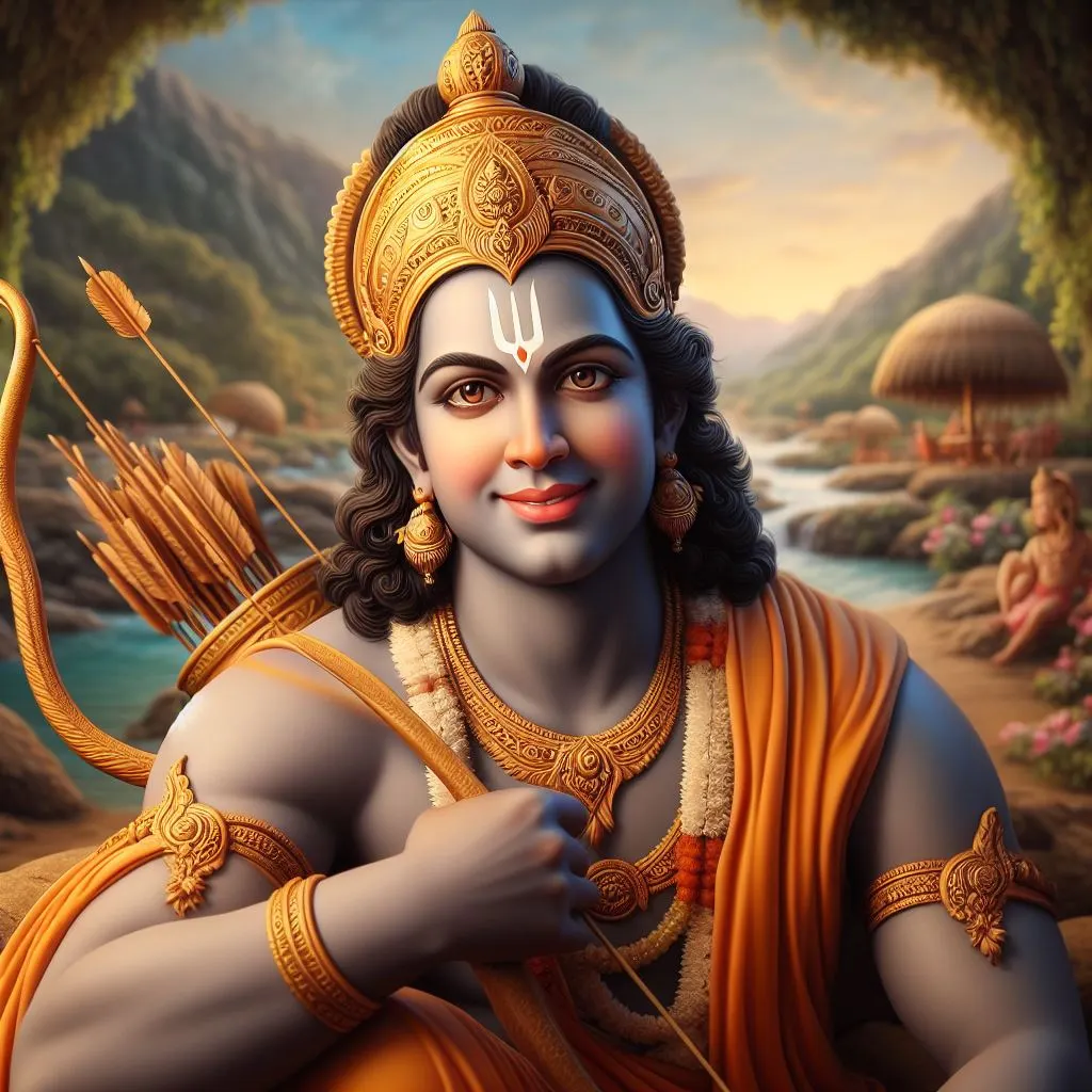 ai generated images of shri ram download