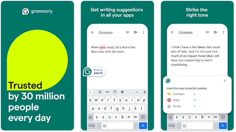 Grammarly-AI Writing Assistant