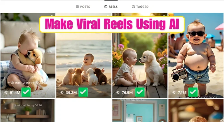 Make Viral Reels Using AI