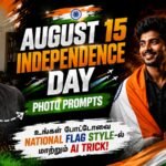 Create a Patriotic Indian Tricolor Portrait with AI