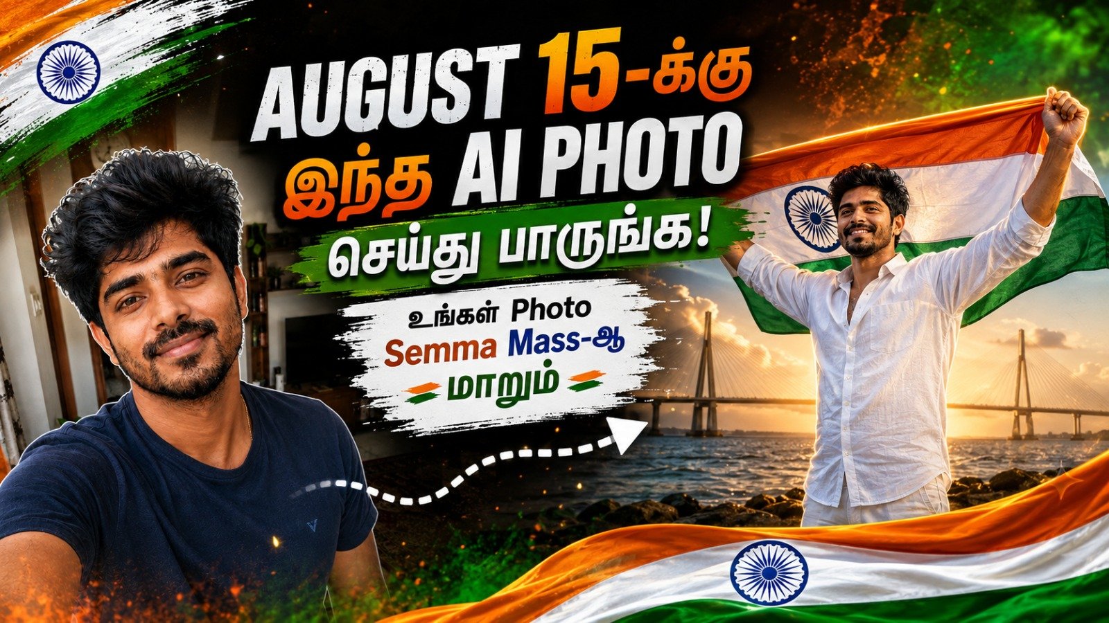 Independence Day AI Photo Prompt Create Viral 15 August